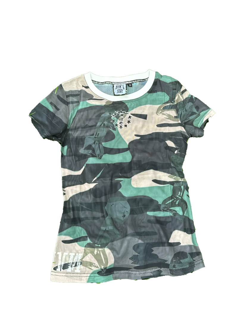 OLOGUN MESH BABY TEE