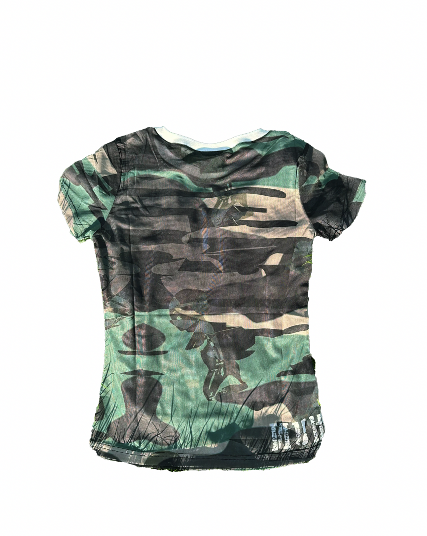 OLOGUN MESH BABY TEE